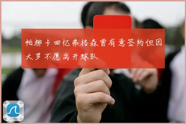 帕柳卡回忆弗格森曾有意签约但因大罗不愿离开球队